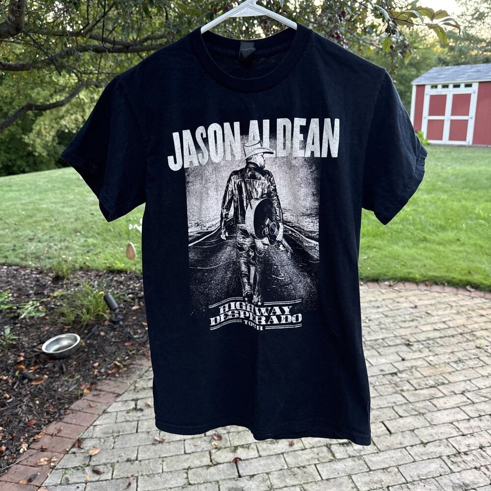 Jason Aldean Highway Desperado Tour Shirt Size S Country Music Concert Western